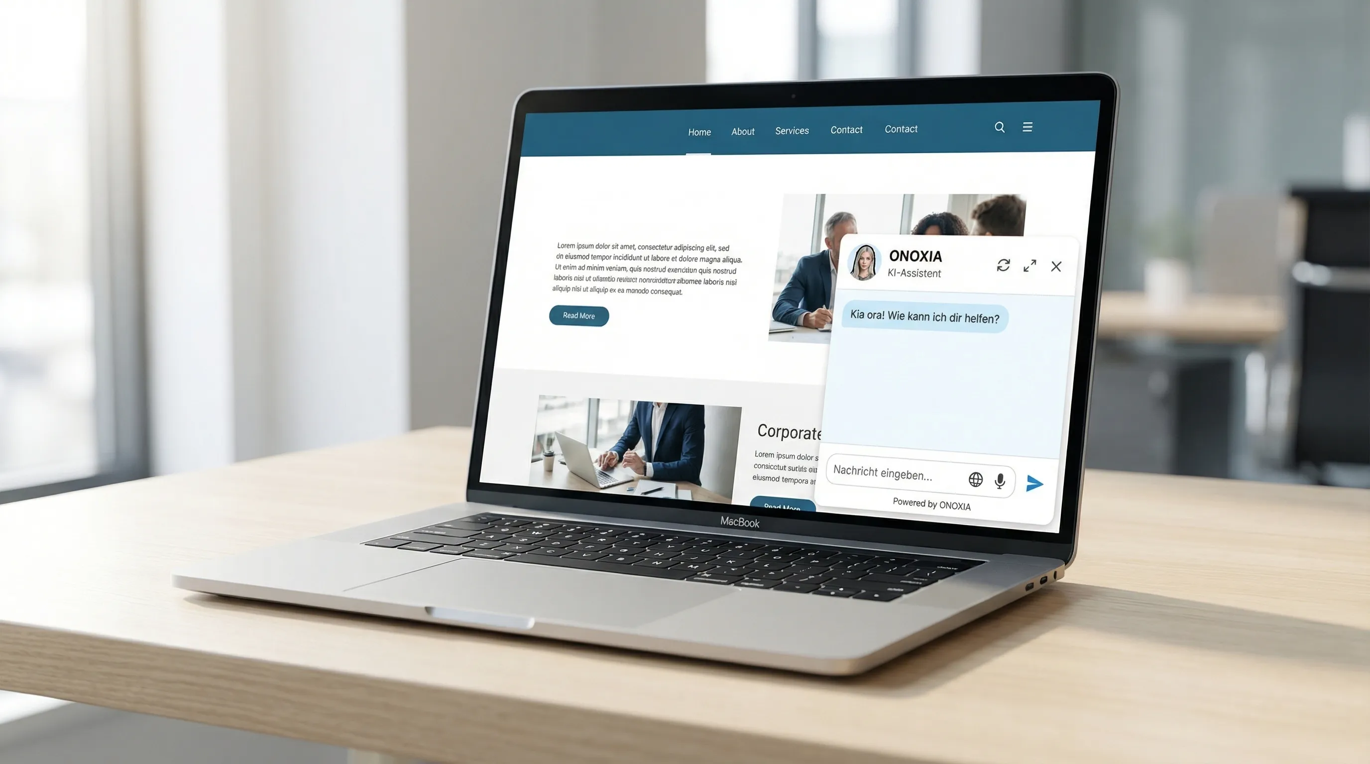 ONOXIA – AI Chatbot for Websites